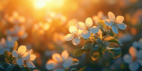Peaceful park scene with warm golden light filtering through trees illuminating a green bench creating calm emotion and tranquil outdoor environment

