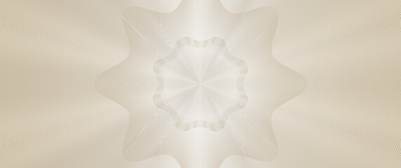 Elegant background with gold lines guilloche patterns and luxury gradient. Premium modern abstract vector illustration for invitation, flyer, cover, prestigious voucher, business banner, luxe invite.