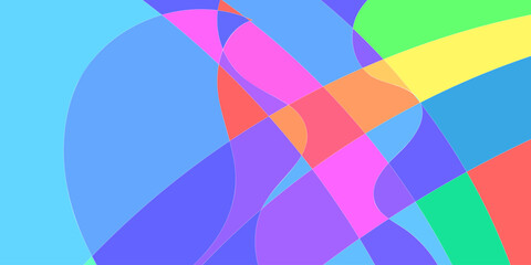 Obraz premium Vector Background of colorful liquid and fluid for summer collection, Cards, Posters, Flyers, Discs. Editable Background with Clipping Mask. Vector.