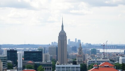 Fototapeta premium City skyline, Empire State