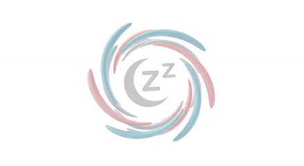 Obraz premium Abstract spiral design