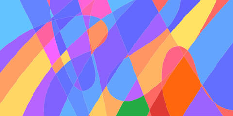 Vector Background of colorful liquid and fluid for summer collection, Cards, Posters, Flyers, Discs. Editable Background with Clipping Mask. Vector.