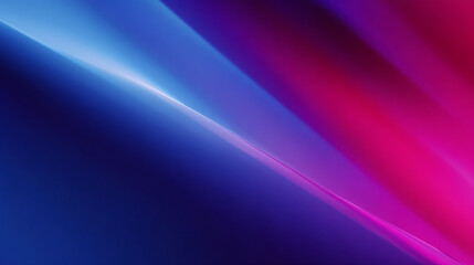 Fototapeta premium Abstract background with diagonal blue and pink gradient lines creating a dynamic visual effect, symbolizing energy, contrast, and modern design, ideal for website or app design