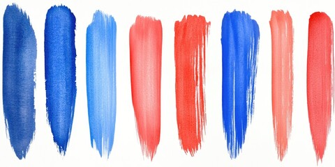 Striking color strokes