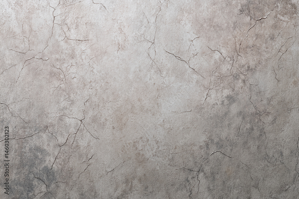 Poster gray textured background with cracks, offering a rustic and aged appearance suitable for various des