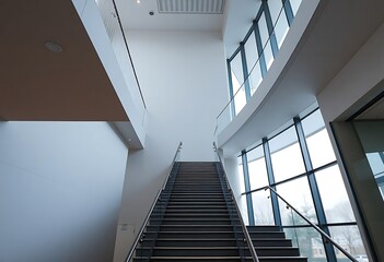 Obraz premium staircase leading up to a second floor