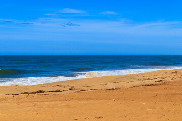 Sao Tome Lighthouse Beach, Campos dos Goytacazes, Rio de Janeiro, Praia de Farol de São Tomé, 27/04/2025