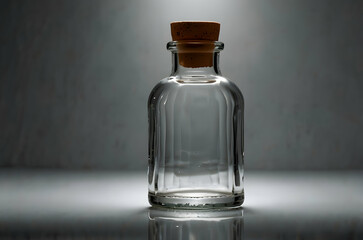 Transparent Glass Bottle