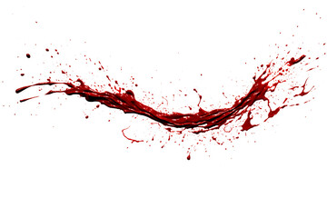 Realistic Red Blood Splatter PNG &mdash; Dripping & Explosion Effects on Transparent Background