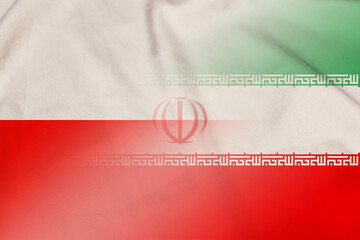 Poland and Iran official flag transborder negotiation IRN POL