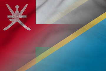 Oman and Tanzania government flag transborder negotiation TZA OMN