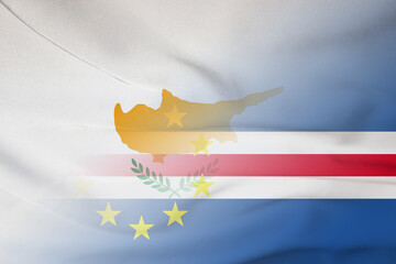 Cyprus and Cape Verde political flag international negotiation CPV CYP