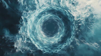 Infinite digital kaleidoscope swirling. [Fractal Myths] | Spiraled Chronicle | infinite story. Illustration