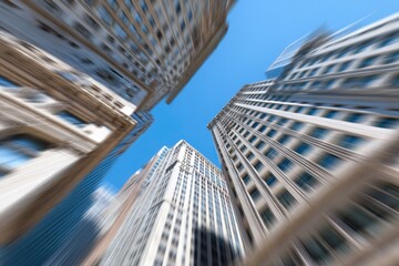 Urban Skyscrapers Ascending