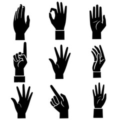 hand gestures set