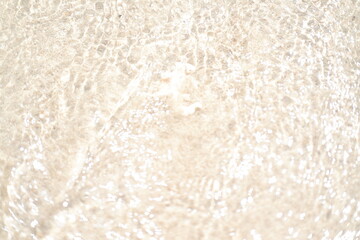 Clear water surface with ripples