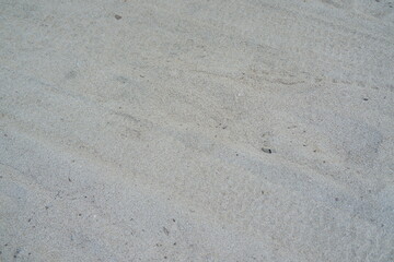 Close up of Fine Sand Grains on a Beach
