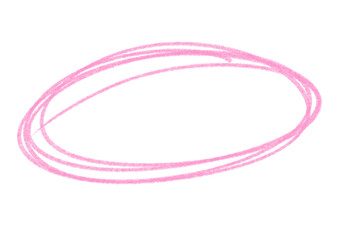 pink doodle drawing