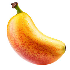 Yellow Pear Isolated on Transparent Background