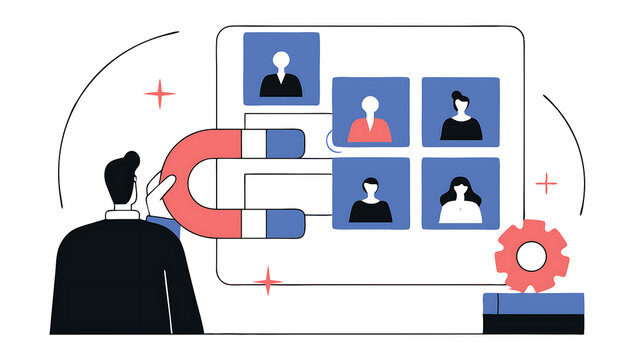 incentive and welfare program for employee retention building staffs loyalty reduce resignation rate for important talent boss holding magnet to pull back resigned or leaving employee 070525