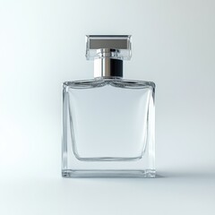 Clear rectangular perfume bottle (1)