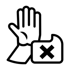 boundary Line Icon