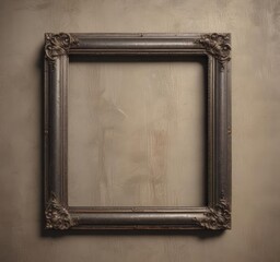 Aged metal picture frame, vintage feel, wall decor ,  vintage photo,  home decor