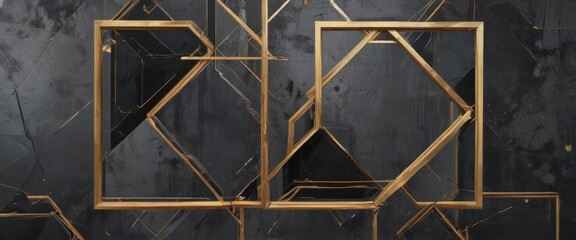 Abstract geometric photo collage, customizable image frames, versatile design, photo, abstract