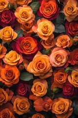 Naklejka premium Close-up of roses