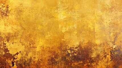 Obraz premium Golden Grunge Texture Background yellow gradient background