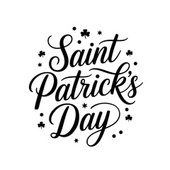 Saint patrick's day. Vector Design Isolated on White Background
