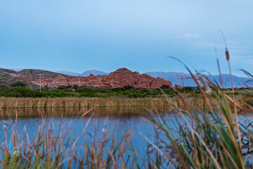 lake in the mountains