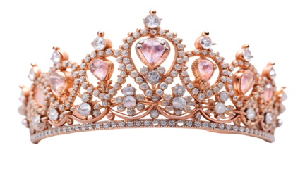 birth day, birthday cards, happy birthday, Rose gold bridal crown images, photos, illustration, horizontal