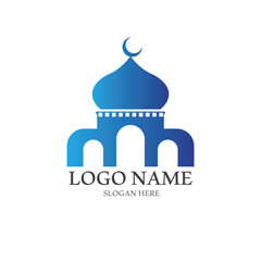 islamic logo and vector template