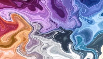 Fototapeta premium Firefly abstract liquid texture 3d wallpaper, textured background for presentation 