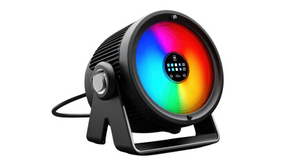 Spectacular Stage Light: An innovative stage light projects a mesmerizing spectrum of colors, ready to illuminate any event, with its captivating display.