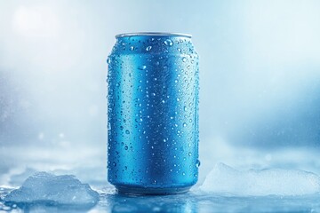 Iced Blue Can