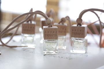 Handmade diffuser air freshener for vehicles