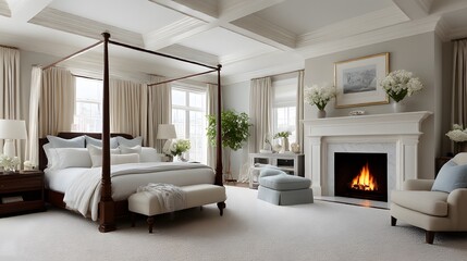 interior of a bedroom