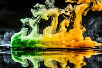 Fototapeta premium Colorful Liquid Abstract