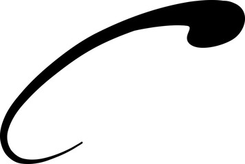 Asymmetric Curl Shape with Organic Movement