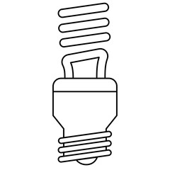 Lightbulb energy icon