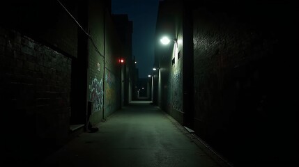 Fototapeta premium Shadows of the City Night