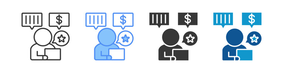 Endorsement Multistyle Icon Sheet