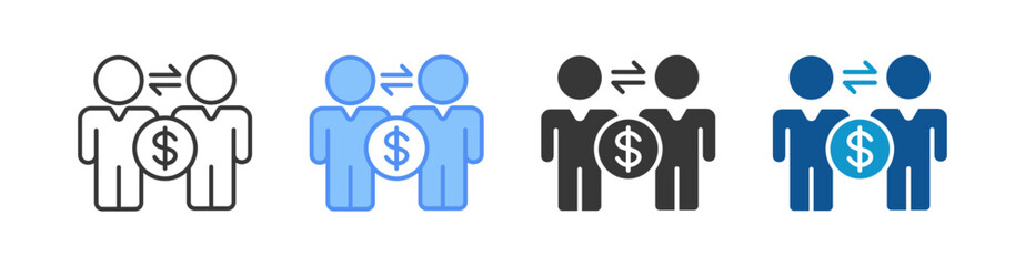 Commercial Agreement Multistyle Icon Sheet