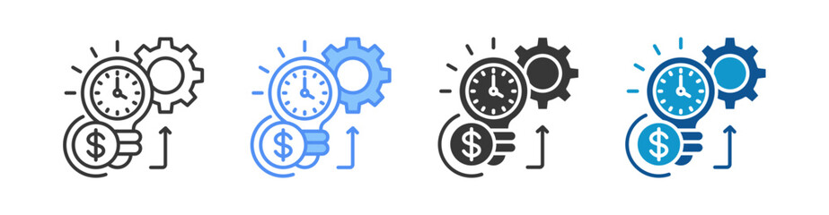 Optimization Multistyle Icon Sheet