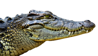crocodile isolated