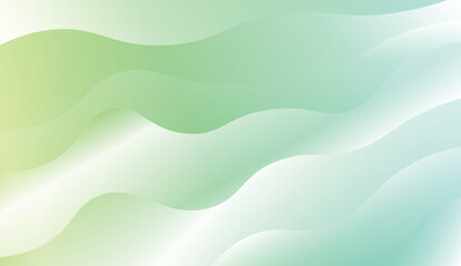 Template Background With Wave Geometric Shape. For Design, Presentation, Business. Vector Illustration with Color Gradient.