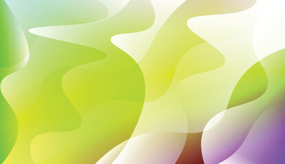 Template Modern Background With Curves Lines. For Elegant Pattern Cover Book. Vector Illustration with Color Gradient.