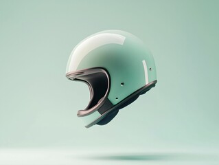 Mint Green Helmet